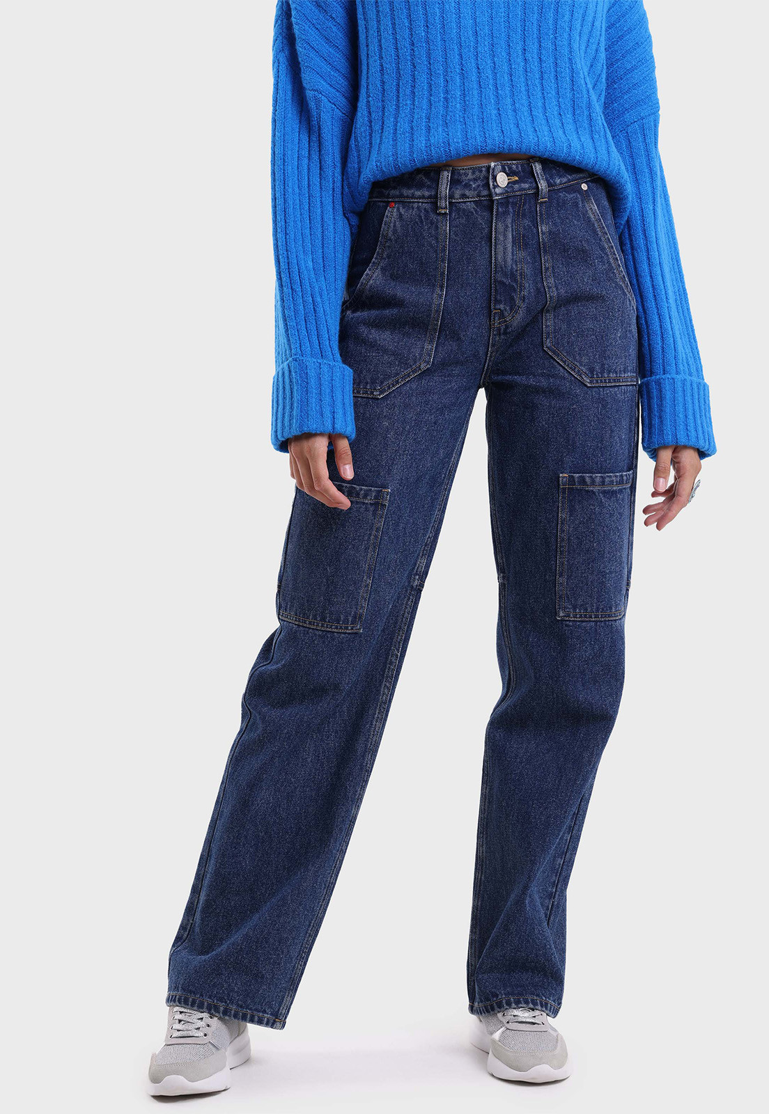  Jeans para mujer, pantalones para mujer, jeans cargo